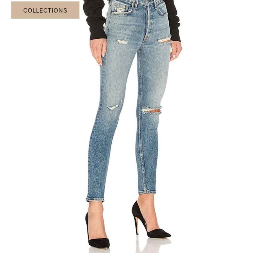 Grlfrnd Karolina Skinny Jeans in Size 28 NWT - Picture 7 of 8